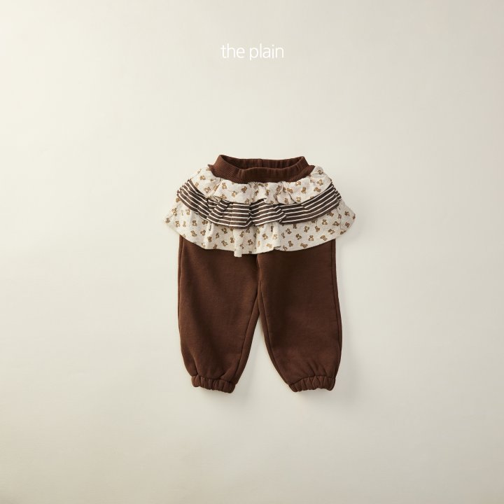 Plain - Korean Children Fashion - #kidsshorts - Dainty Frill Jogger Pants - 10