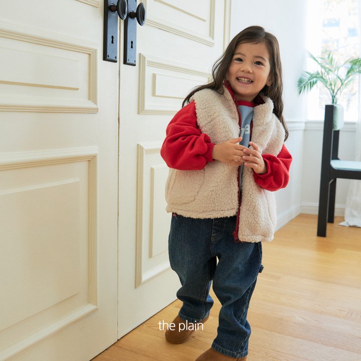 Plain - Korean Children Fashion - #kidsshorts - Cord Hammer Denim Pants - 3