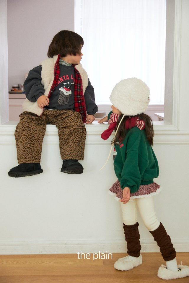 Plain - Korean Children Fashion - #littlefashionista - Heart Leg Warmers - 3