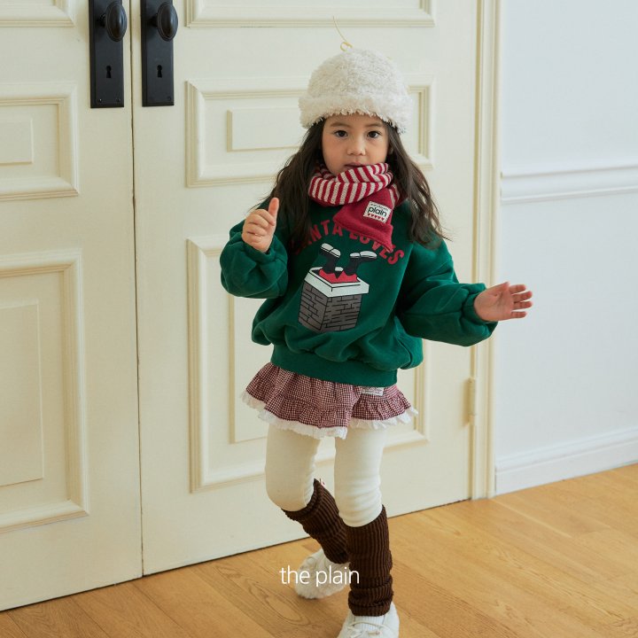 Plain - Korean Children Fashion - #littlefashionista - Plain Check Apron - 2