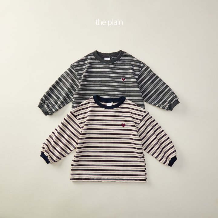 Plain - Korean Children Fashion - #magicofchildhood - Lena Stripe Tee