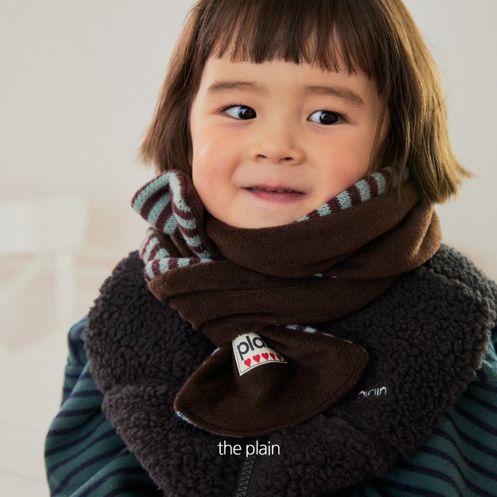 Plain - Korean Children Fashion - #magicofchildhood - Point Muffler - 5