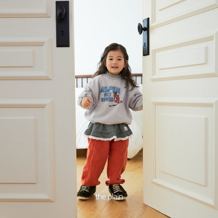 Plain - Korean Children Fashion - #magicofchildhood - Plain Check Apron - 3
