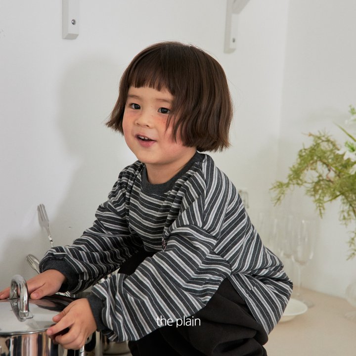 Plain - Korean Children Fashion - #minifashionista - Lena Stripe Tee - 2
