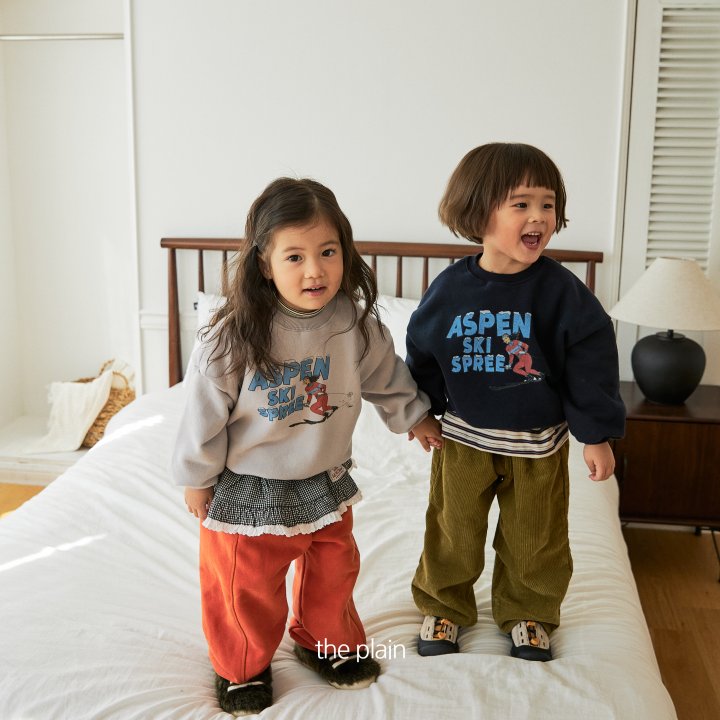 Plain - Korean Children Fashion - #prettylittlegirls - Plain Check Apron - 5