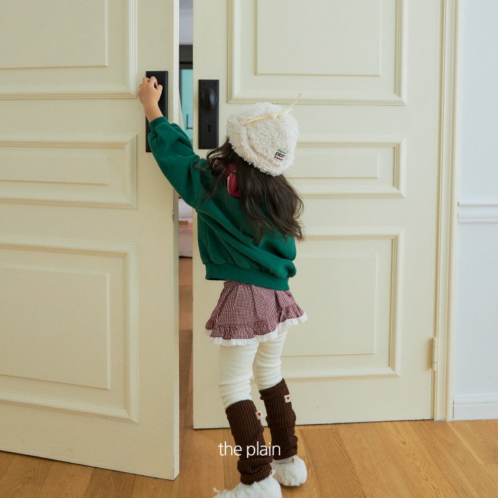 Plain - Korean Children Fashion - #stylishchildhood - Plain Check Apron - 8