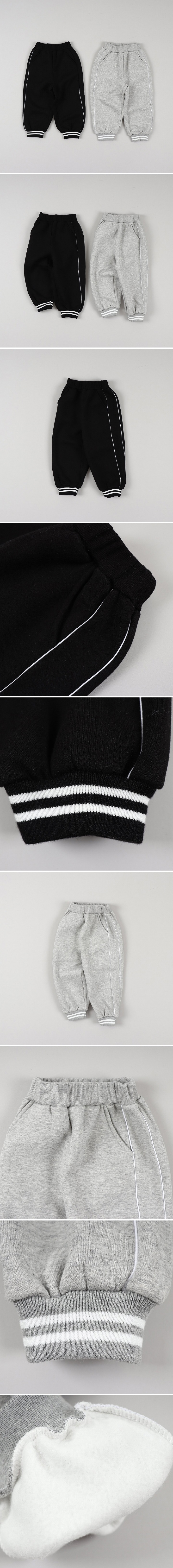 Play - Korean Children Fashion - #designkidswear - Two Line Jogger Pants