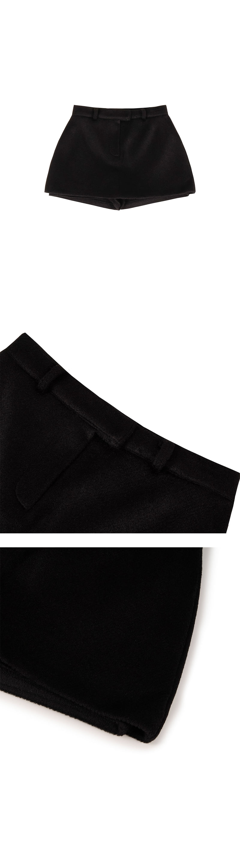 Project Wave - Korean Women Fashion - #momslook - Alpha Wool Skirt Pants - 9