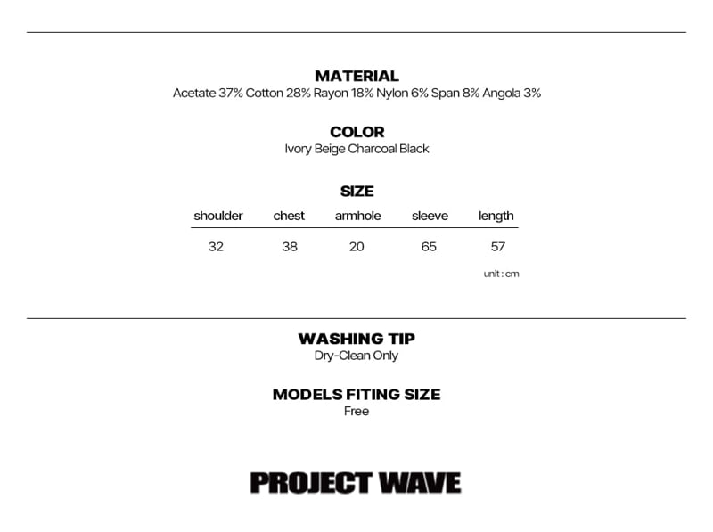 Project Wave - Korean Women Fashion - #momslook - Halter Layered Angora Long Sleeve Tee - 5