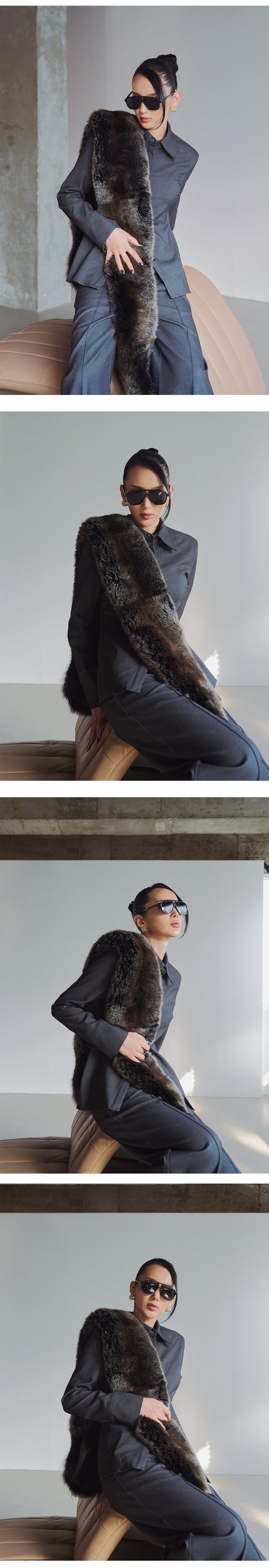 Project Wave - Korean Women Fashion - #momslook - Classy Slim Shirt
