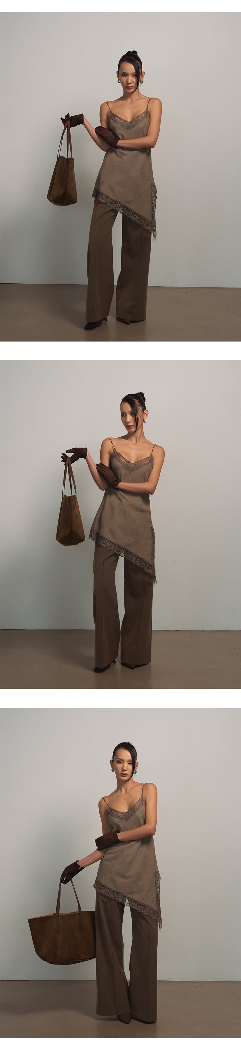 Project Wave - Korean Women Fashion - #momslook - Something Lace Slip Sleeveless - 2