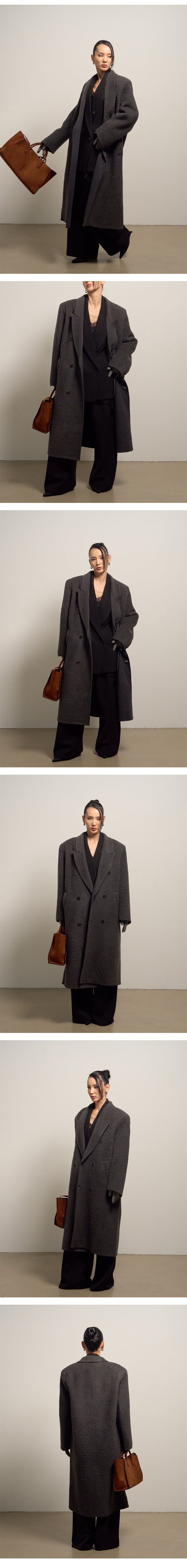 Project Wave - Korean Women Fashion - #momslook - Suri Alpaca Basic Long Coat - 5