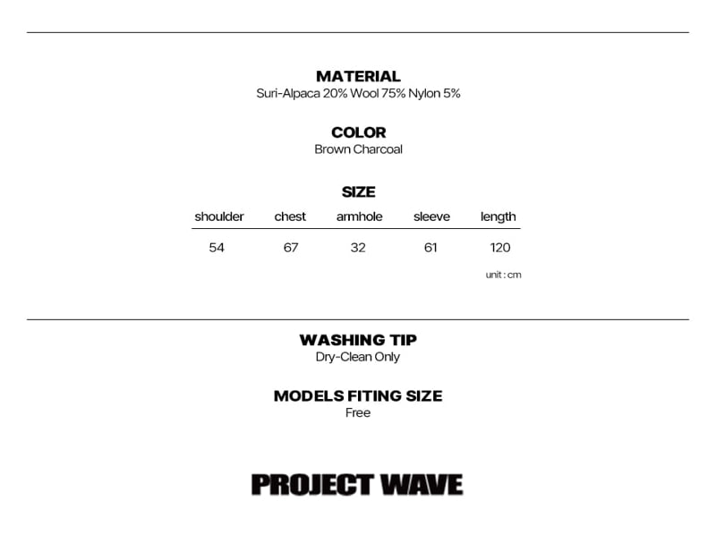 Project Wave - Korean Women Fashion - #momslook - Suri Alpaca Basic Long Coat - 7