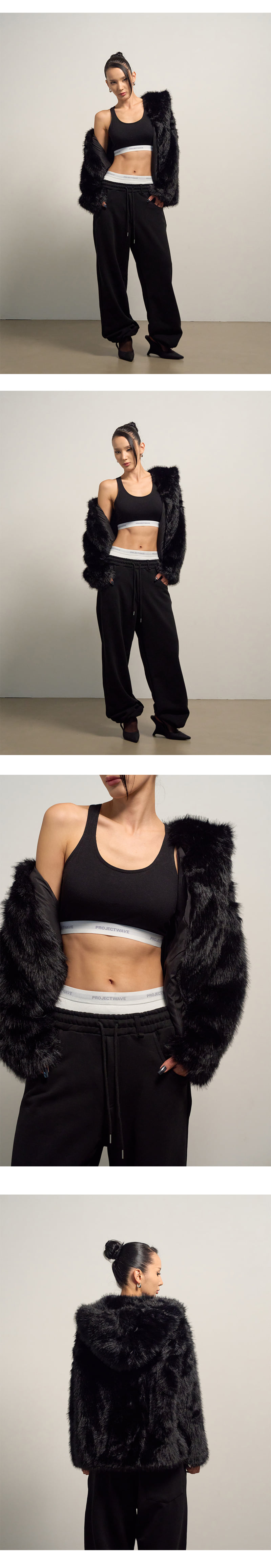 Project Wave - Korean Women Fashion - #momslook - Underwear Layered Training Pants - 7