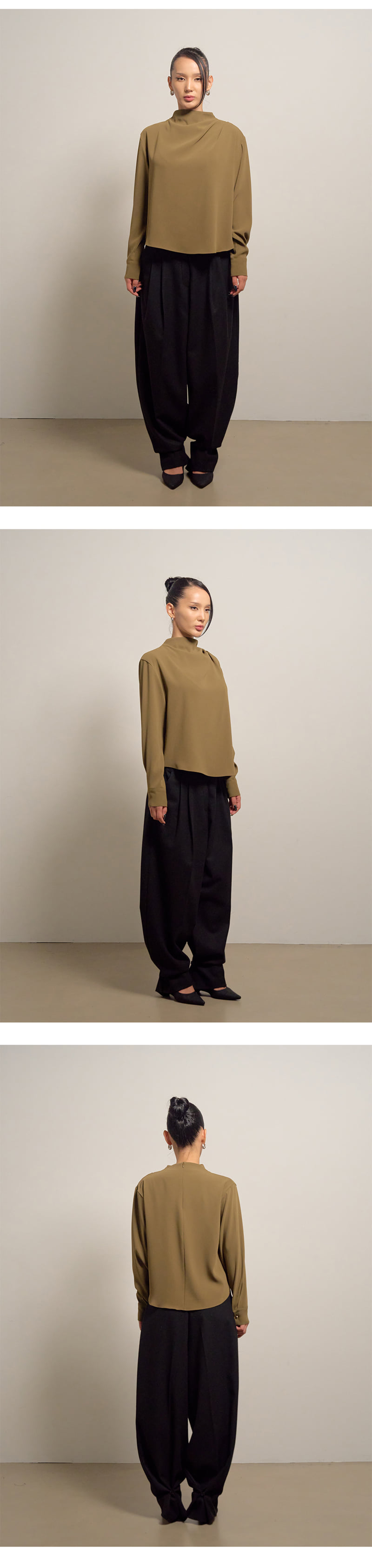 Project Wave - Korean Women Fashion - #thatsdarling - Maison Shirring Blouse - 2