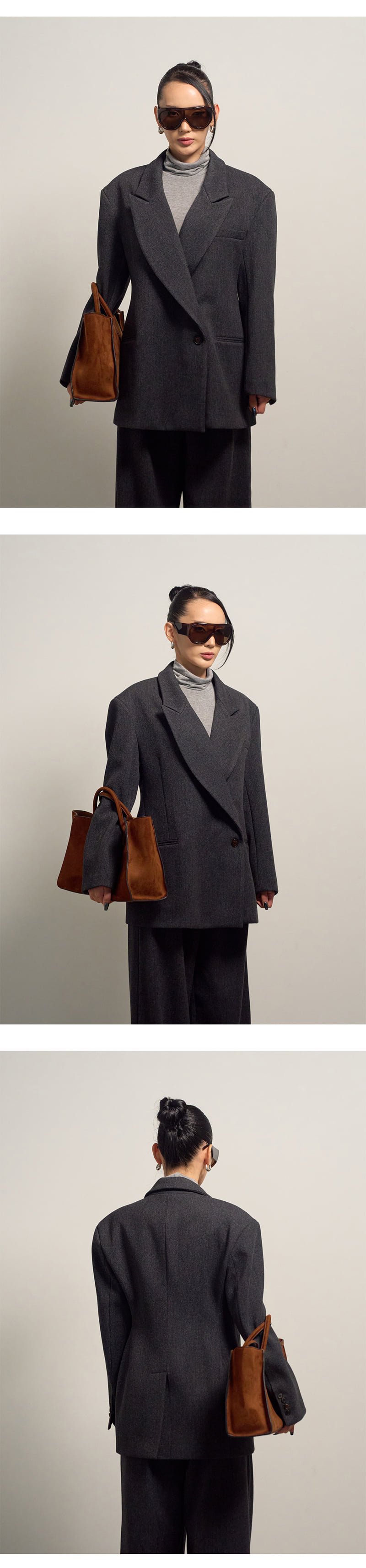 Project Wave - Korean Women Fashion - #womensfashion - Wool Twill Line Jacket - 5