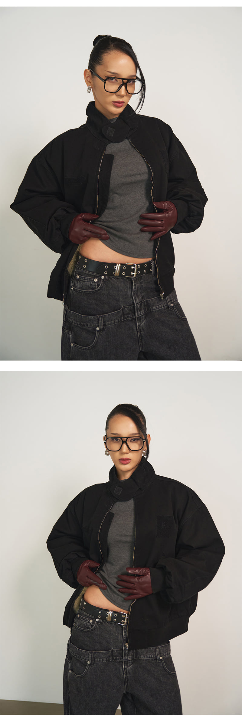 Project Wave - Korean Women Fashion - #womensfashion - PW Cotton Camo Quilted Jumper - 2