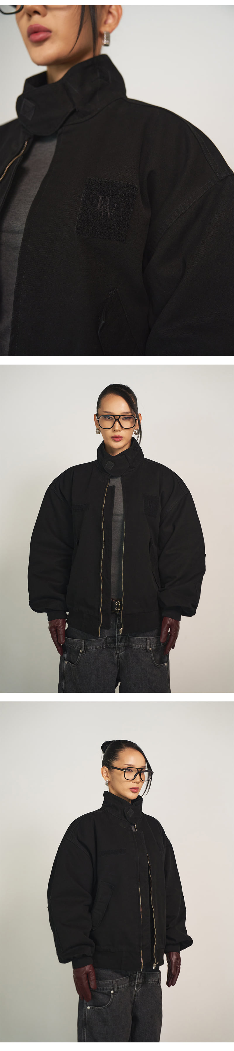 Project Wave - Korean Women Fashion - #womensfashion - PW Cotton Camo Quilted Jumper - 6
