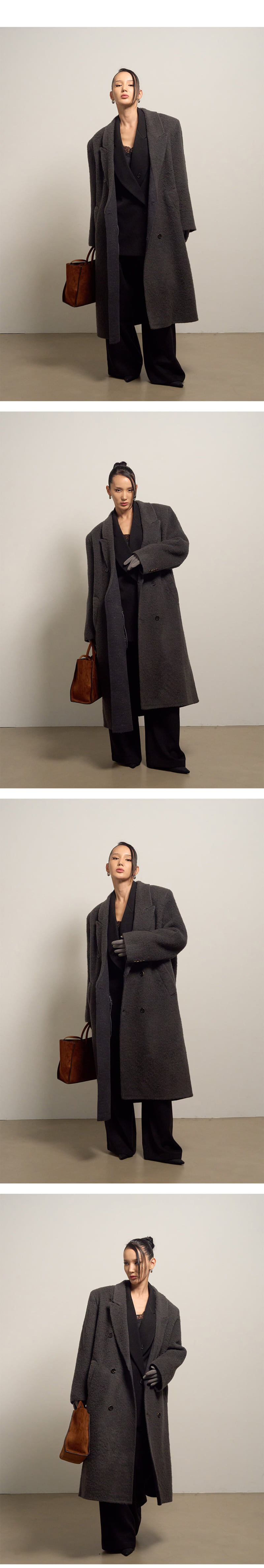 Project Wave - Korean Women Fashion - #momslook - Suri Alpaca Basic Long Coat - 4