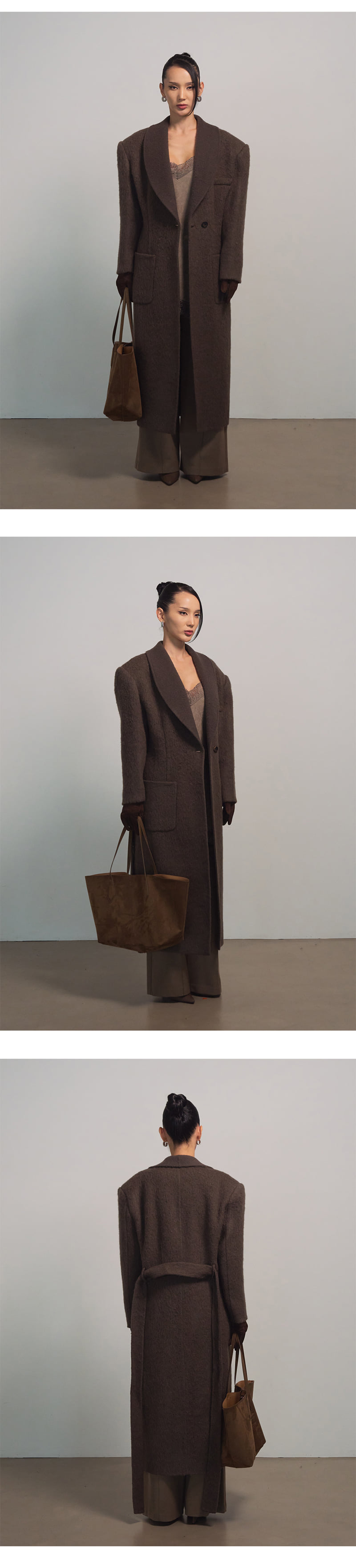 Project Wave - Korean Women Fashion - #womensfashion - Suri Alpaca Handmade Robe Coat - 7