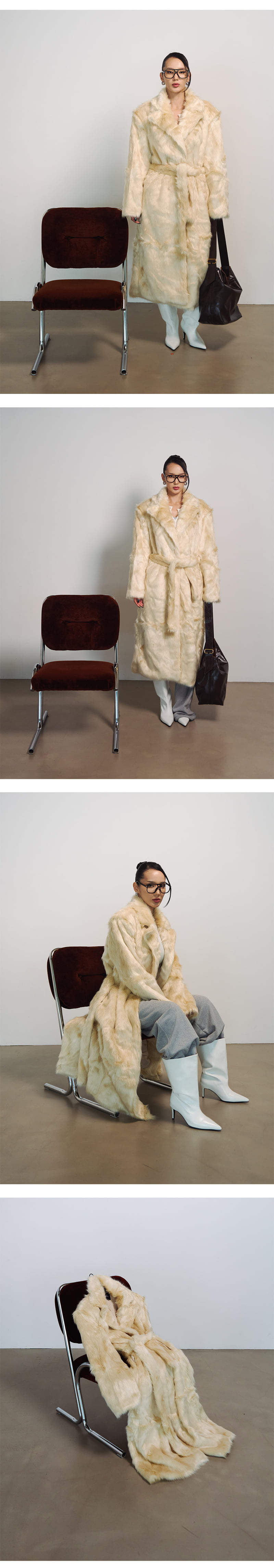 Project Wave - Korean Women Fashion - #womensfashion - Howl Belt Long Coat