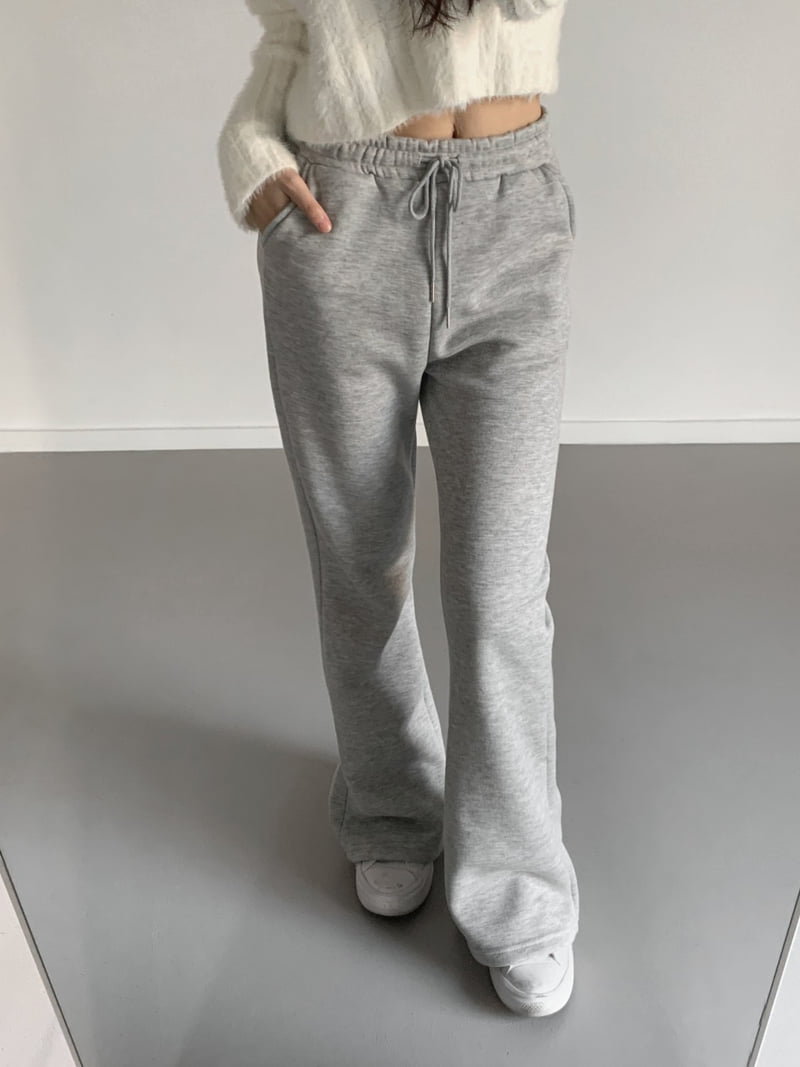 Fleece Bootcut Pants by Queensmade for Women - view 2