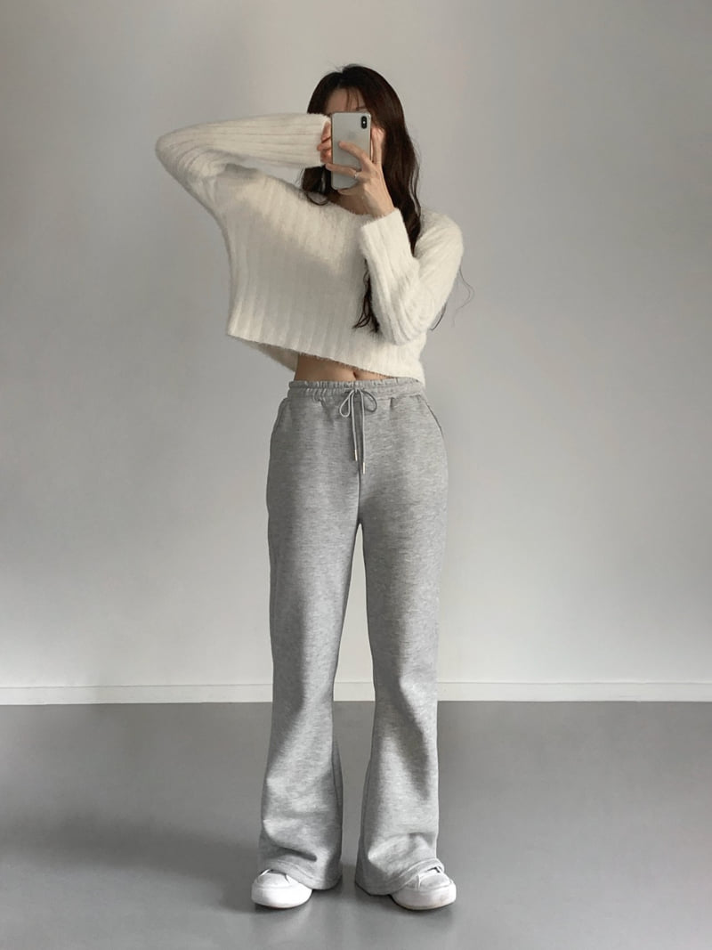 Fleece Bootcut Pants by Queensmade for Women - view 3
