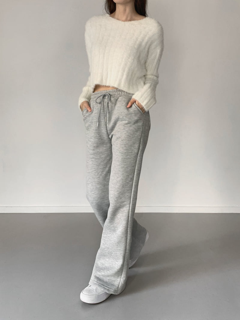 Fleece Bootcut Pants by Queensmade for Women - view 5
