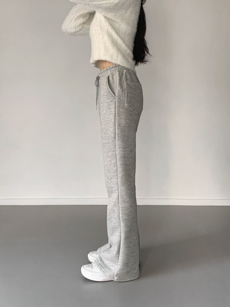 Fleece Bootcut Pants by Queensmade for Women - view 9