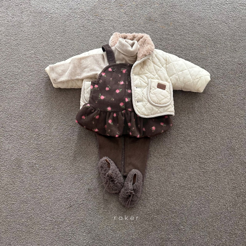 Raker - Korean Baby Fashion - #babyboutiqueclothing - Jjangjjing Brushed Leggings - 6