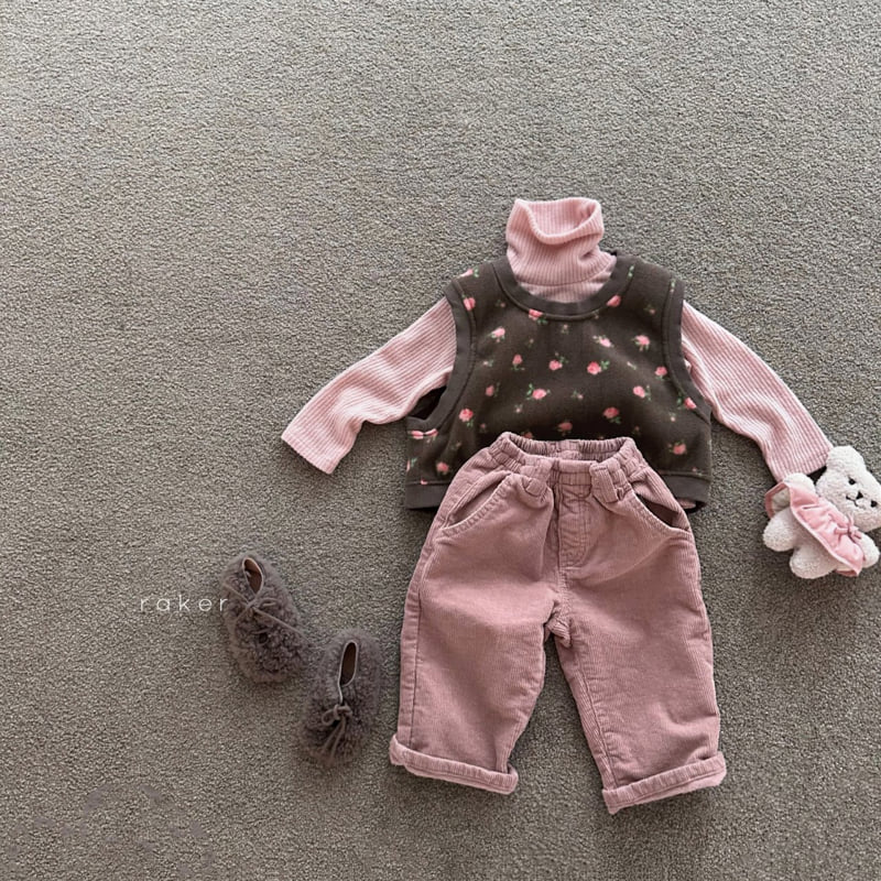 Raker - Korean Baby Fashion - #babygirlfashion - Wool Angora Turtleneck Tee - 8