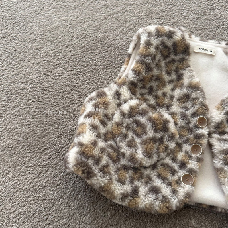 Raker - Korean Baby Fashion - #babyoutfit - Heart Pocket Vest - 2