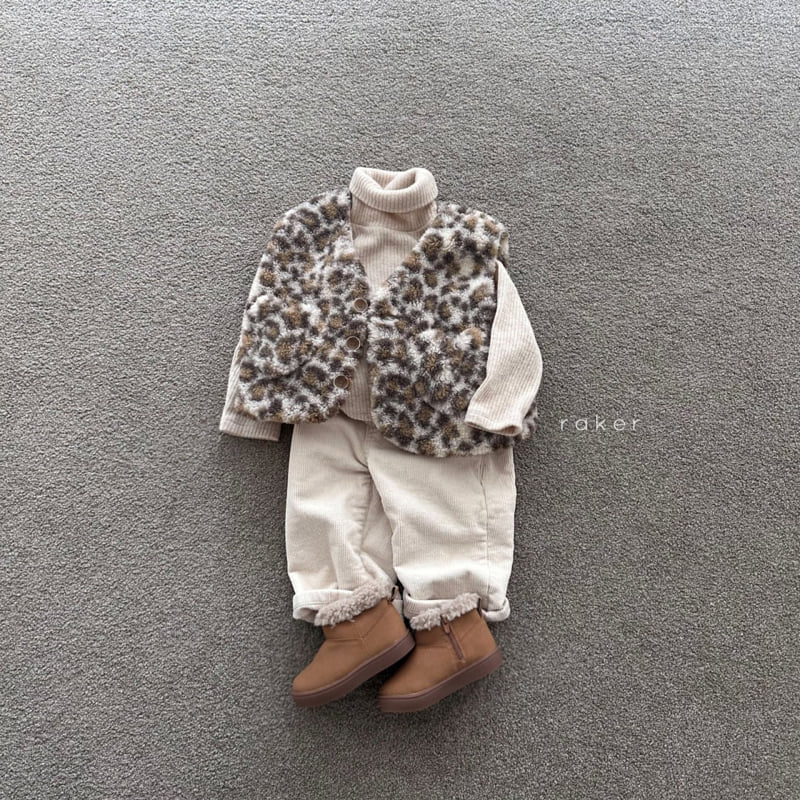 Raker - Korean Baby Fashion - #onlinebabyboutique - Heart Pocket Vest - 5