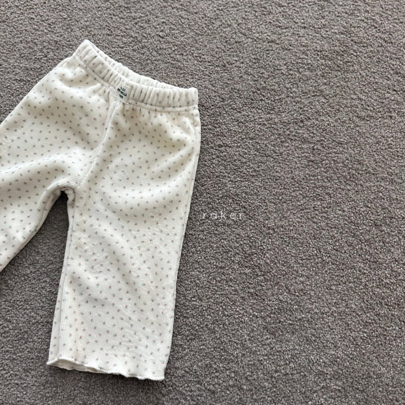 Raker - Korean Baby Fashion - #smilingbaby - Ribbed Mink Flared Pants - 5