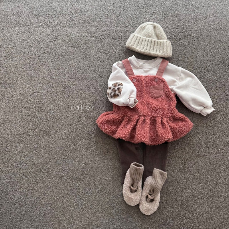 Raker - Korean Baby Fashion - #onlinebabyshop - Jjangjjing Brushed Leggings - 4