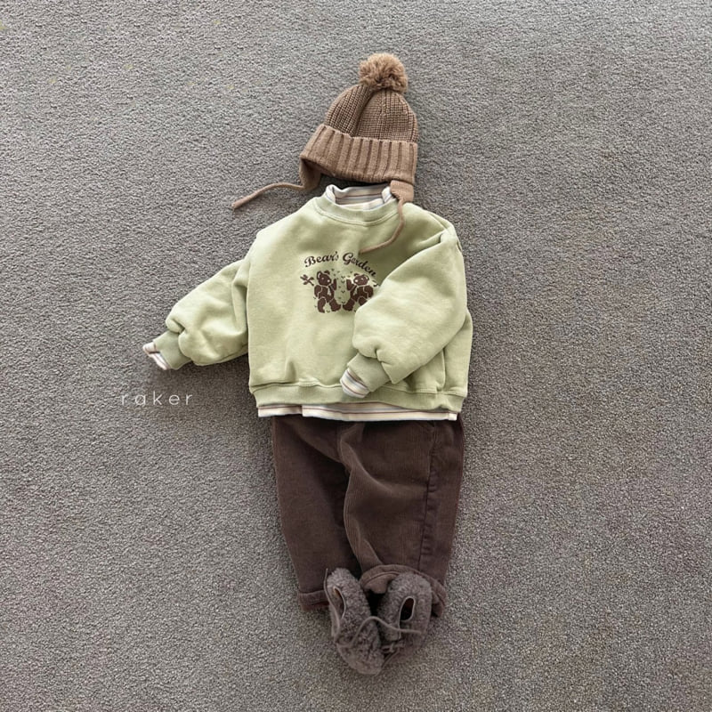 Raker - Korean Children Fashion - #Kfashion4kids - Bear Garden Sweatshirt - 6