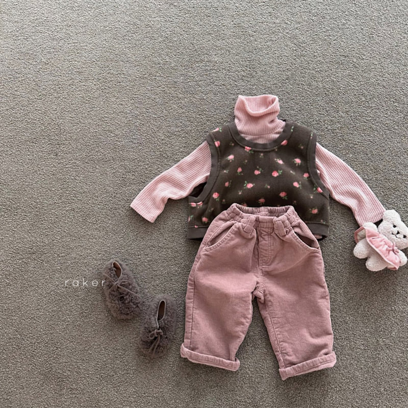 Raker - Korean Children Fashion - #stylishchildhood - Soft Cozy Vest - 4