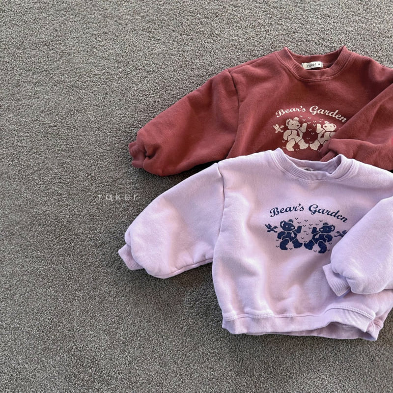 Raker - Korean Children Fashion - #fashionkids - Bear Garden Sweatshirt - 2