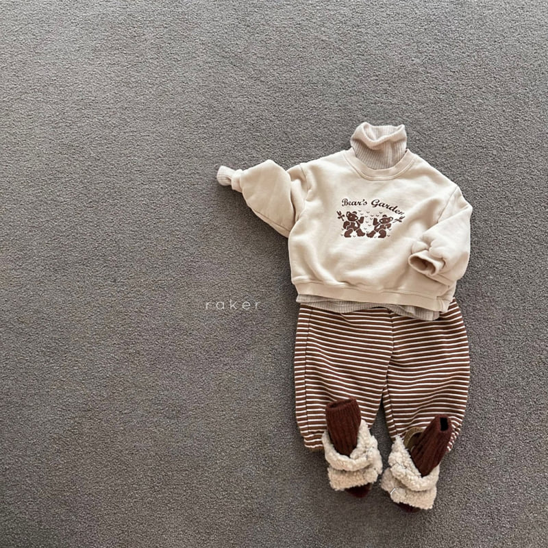 Raker - Korean Children Fashion - #littlefashionista - Bear Garden Sweatshirt - 7