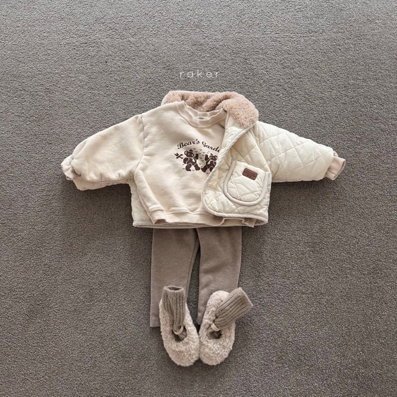 Raker - Korean Children Fashion - #minifashionista - Bear Garden Sweatshirt - 9