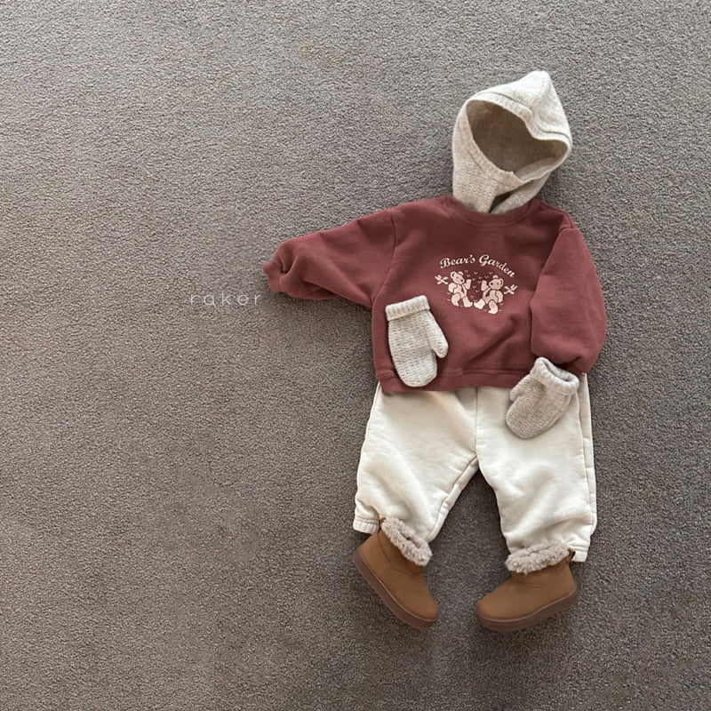 Raker - Korean Children Fashion - #prettylittlegirls - Bear Garden Sweatshirt - 10