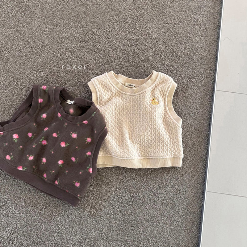 Raker - Korean Children Fashion - #todddlerfashion - Soft Cozy Vest