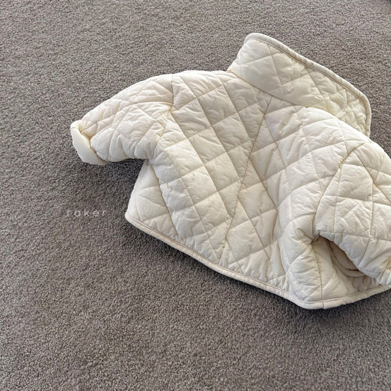 Raker - Korean Children Fashion - #todddlerfashion - Collar Padded Jacket - 4