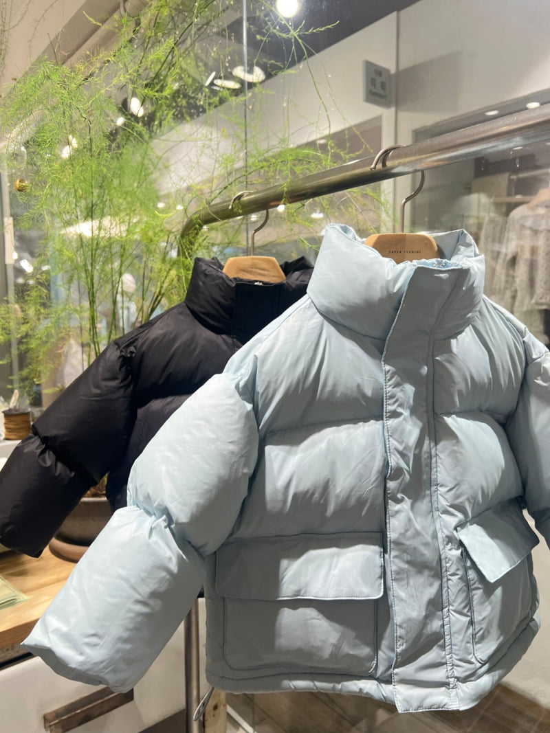 Raleelounge - Korean Children Fashion - #Kfashion4kids - Half Daily Tie Padding Jacket - 11