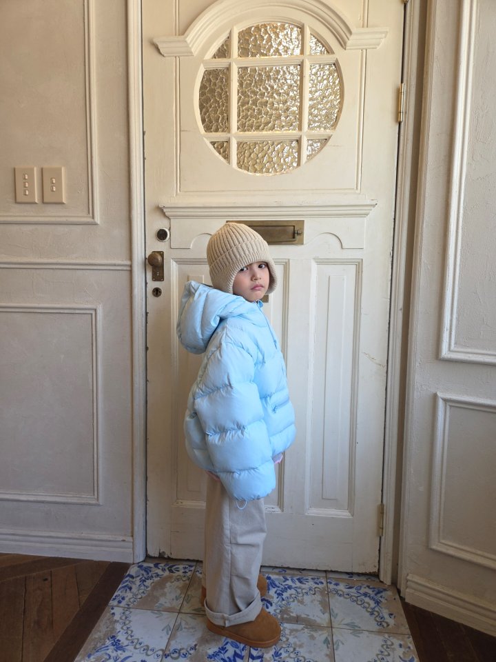 Raleelounge - Korean Children Fashion - #Kfashion4kids - Half Open Cloud Hood Down - 9