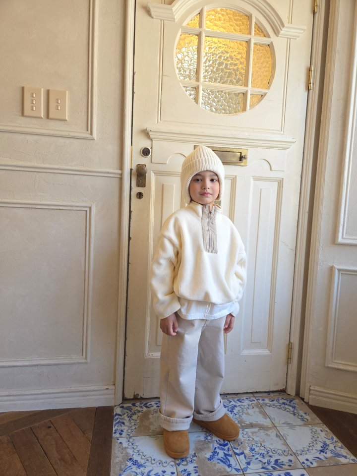 Raleelounge - Korean Children Fashion - #Kfashion4kids - N Span Fleece Pants