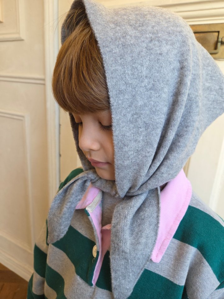 Raleelounge - Korean Children Fashion - #Kfashion4kids - Wool Mini Triangle Muffler - 6