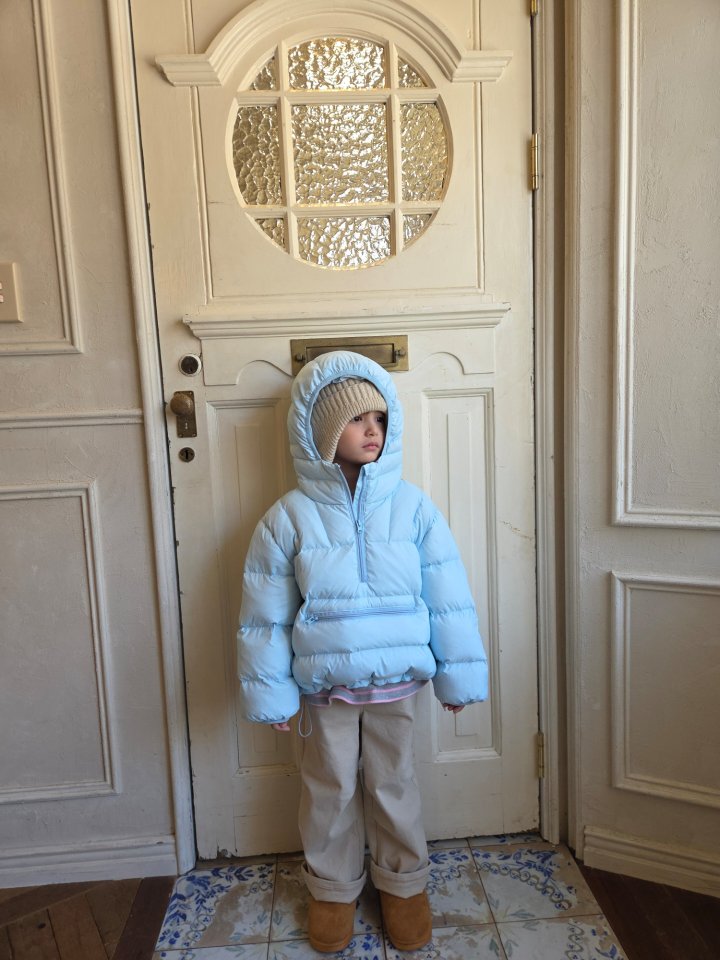 Raleelounge - Korean Children Fashion - #childrensboutique - Half Open Cloud Hood Down - 2