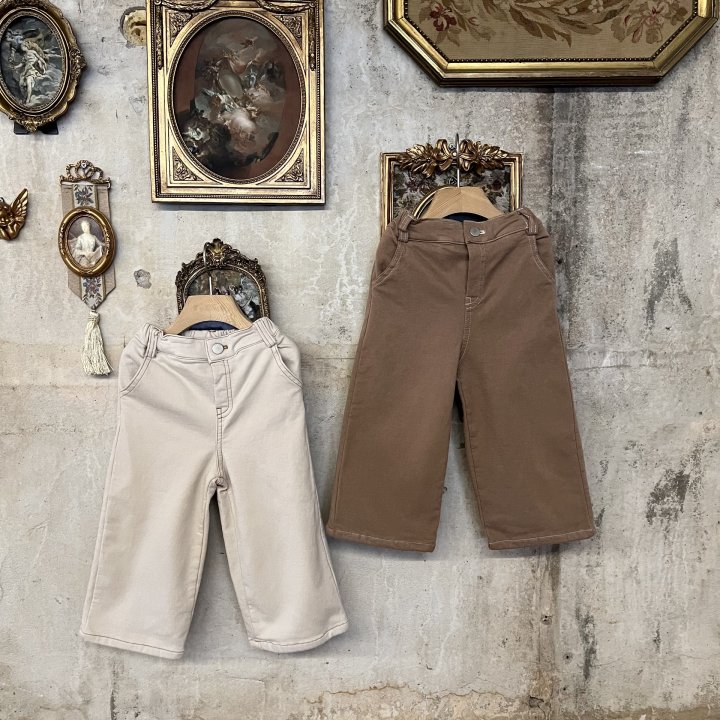 Raleelounge - Korean Children Fashion - #childrensboutique - N Span Fleece Pants - 8