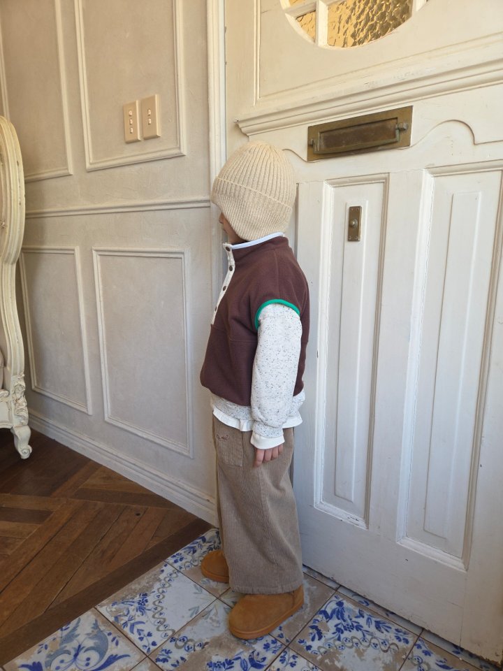 Raleelounge - Korean Children Fashion - #designkidswear - Fleece Cozy PP Vest - 9